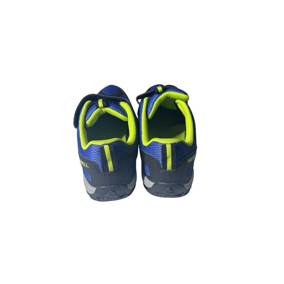 Merrell Big Kids Trail Chaser 2 Sneakers Size 7M Blue/Black/Neon NEW‎ - Picture 5 of 12